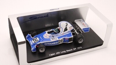 1992 Tameo Gitanes Ligier Renault JS37 - T Boutsen - 1/43 scale