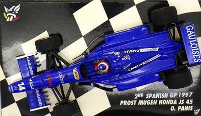 1/43 minichamps PROST MUGEN JS45 トゥルーリ 1/43 Prost JS45 Mugen-Honda (Trulli) | Replacement driver fo
