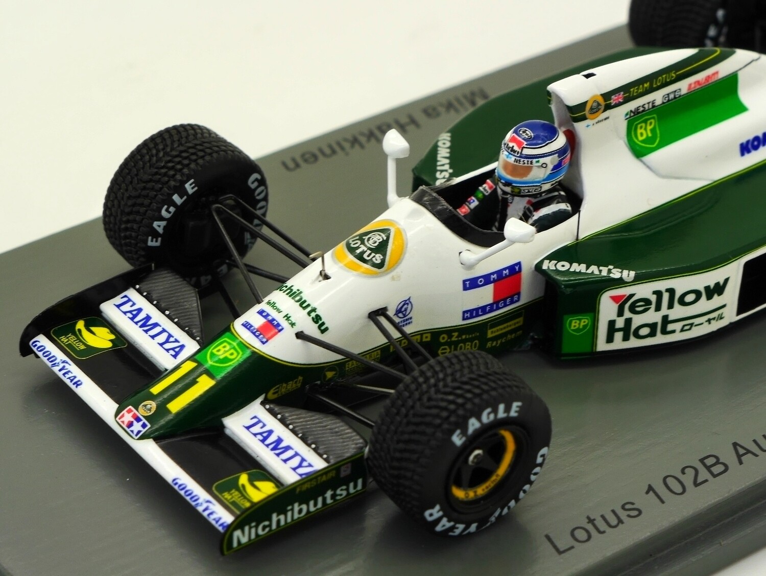 1991 Spark Lotus 102B - M Hakkinen - Australian GP - 1/43 scale 1991 Spark Lotus 102B - M Hakkinen - Australian GP - 1/43 scale