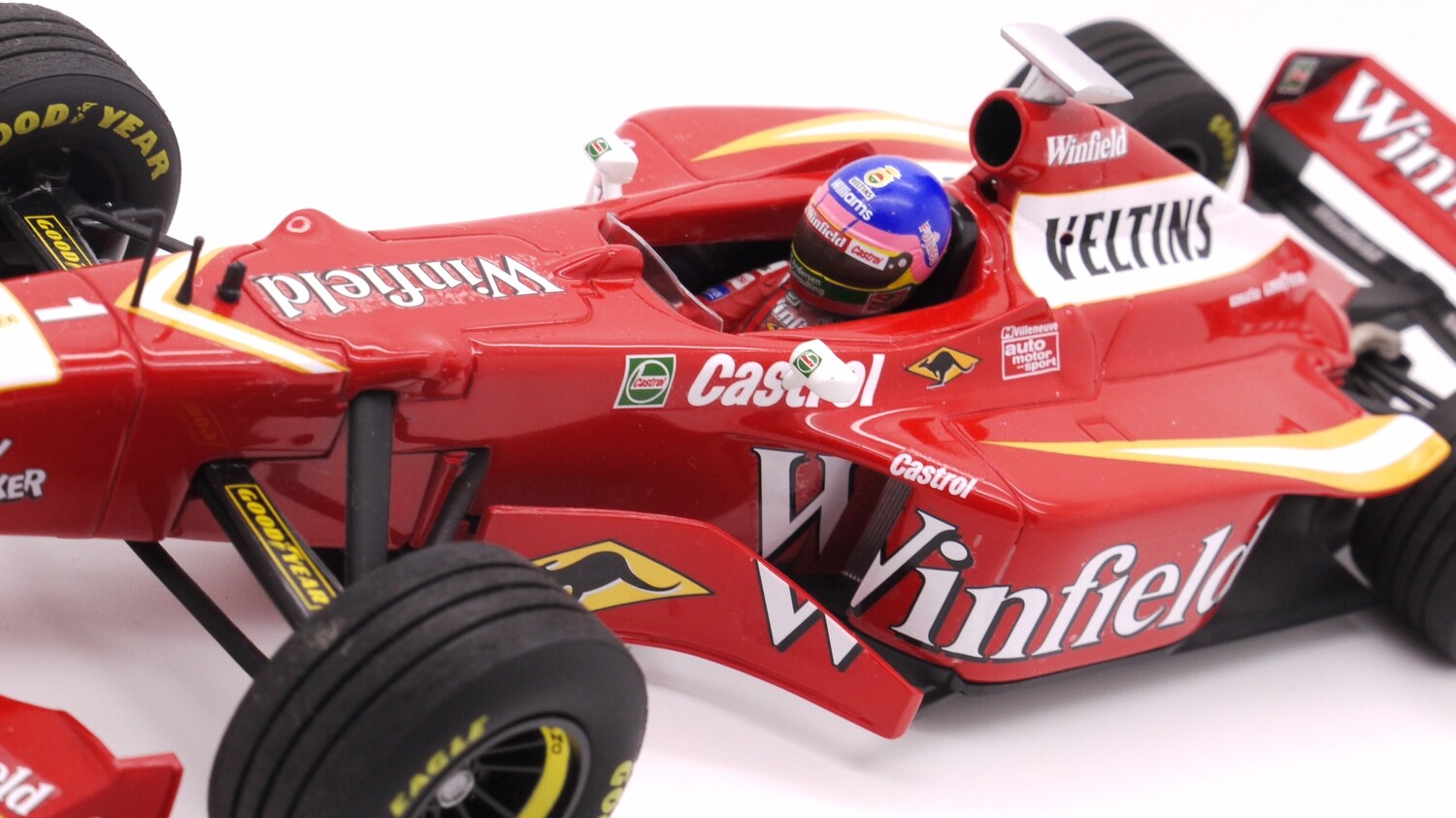 1/18 ミニチャンプス製 williams FW20 #2 FRENTZEN Minichamps 1:18 & 1:43 Williams FW20 - Jacques Villeneuve