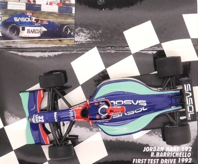 1992 Minichamps Barclay Jordan J192 R.Barrichello First Test