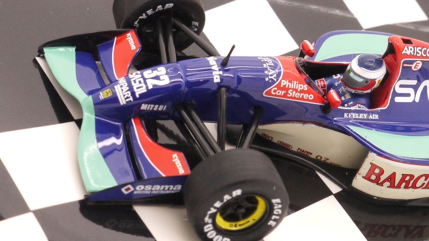 ミニカー MINICHAMPS Jordan 192 M. Gugelmin 1992 1992-jordanejr192-modena-onyx-