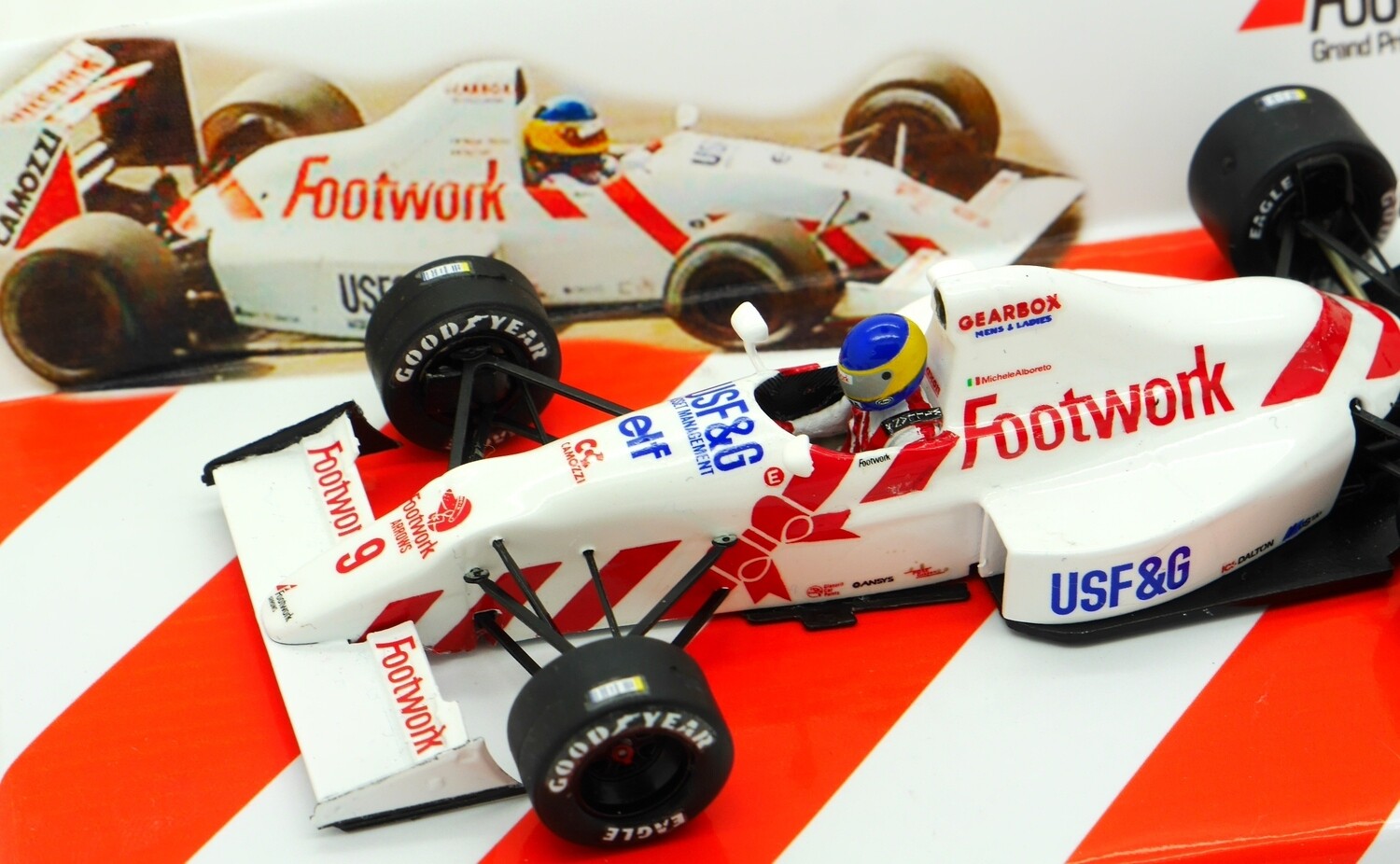 1990 Tameo Footwork Arrows A11b - M Alboreto - 1990 - 1/43 scale