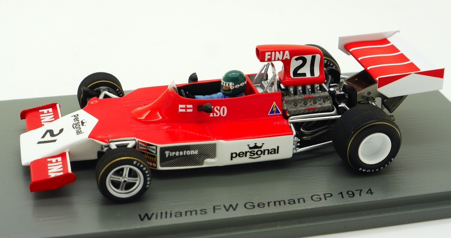 Amazon | 1/43 ウィリアムズ FW J.ラフィー ドイツGP 1974