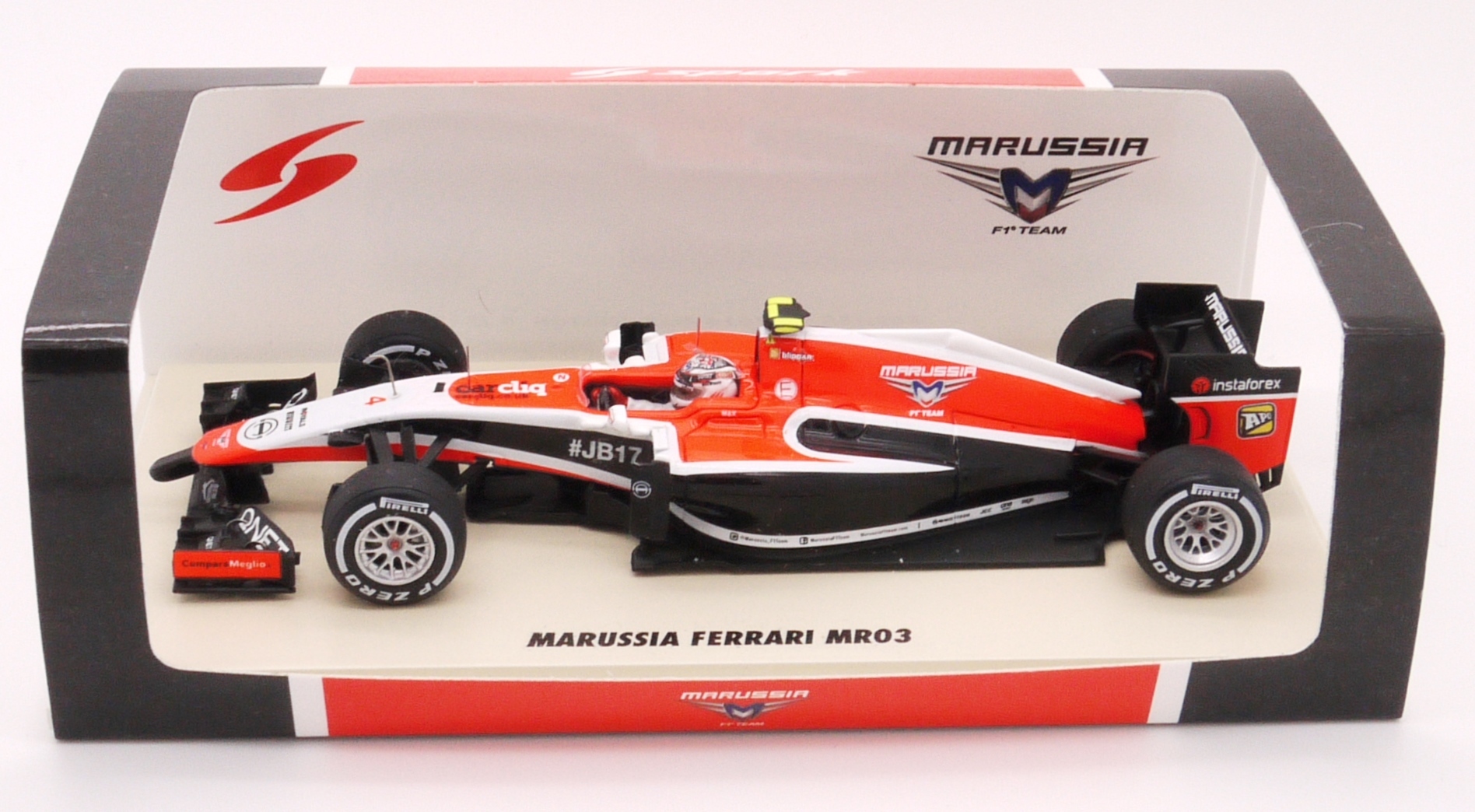 2014 Spark Marussia Ferrari MR03 M.Chilton Russian gp #JB17