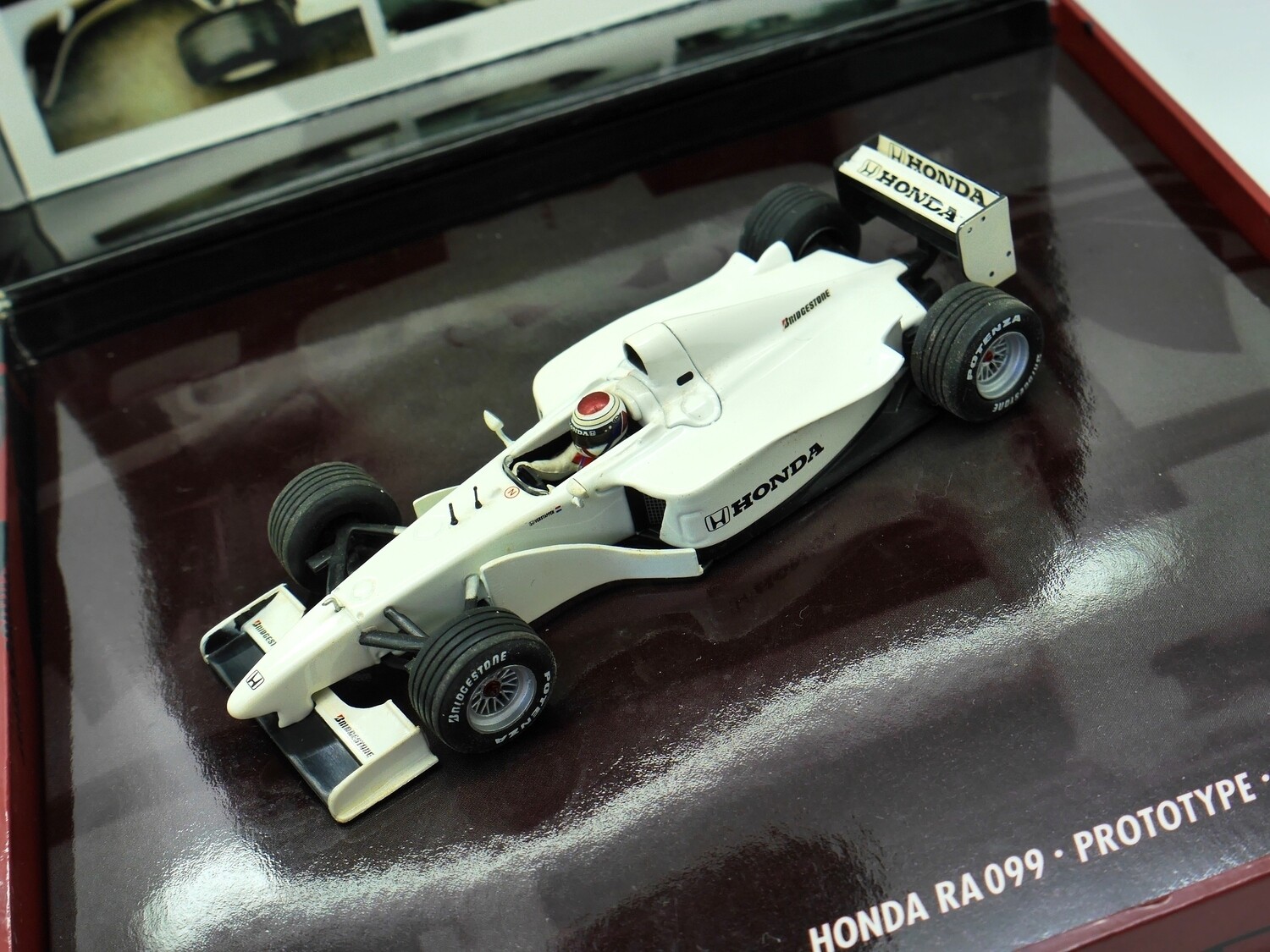 1999 Minichamps Honda RA099 J Verstappen Test car 1/43 scale