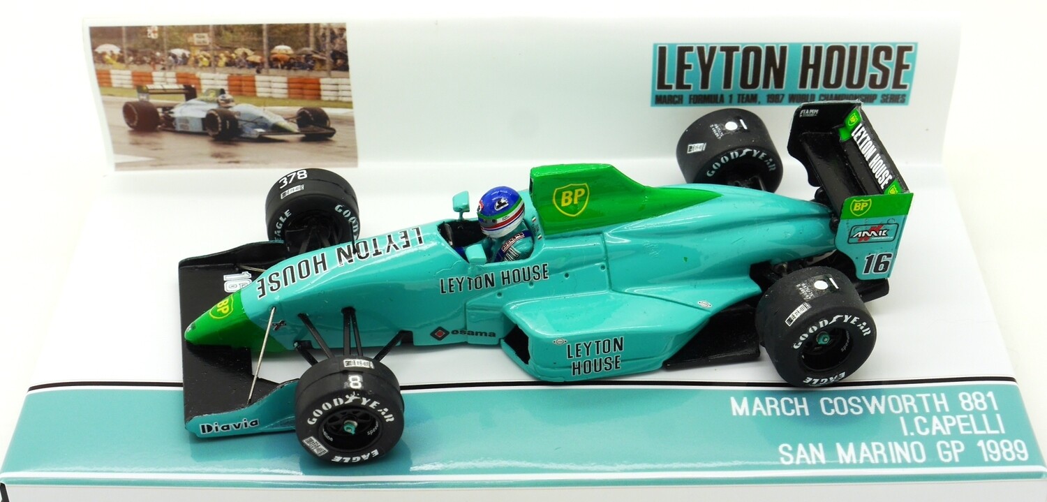 1989 Tameo Leyton House March 881 - I Capelli - San Marino