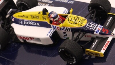 1986 Minichamps Williams Honda FW11 - N Mansell - Belgian GP - 1