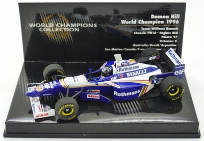 1997 Minichamps Stewart SF01 J Magnussen Hungarian GP 1/18 scale
