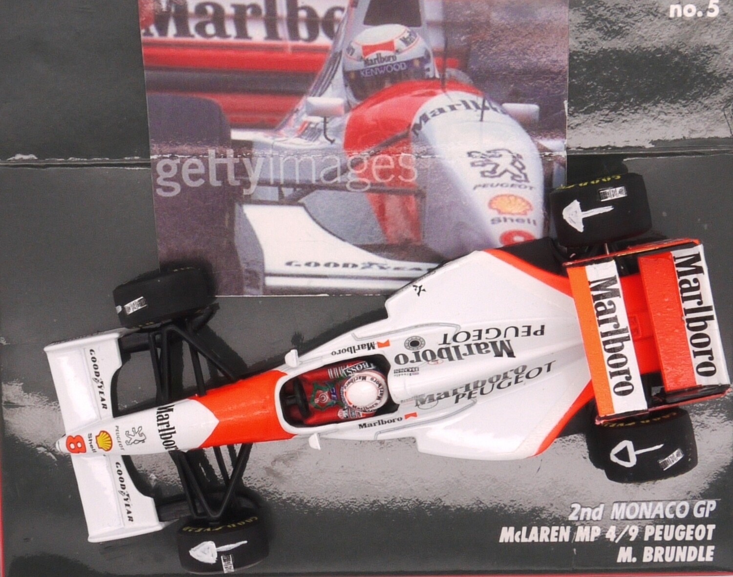 1994 Minichamps Marlboro Mclaren MP4/9 - M Brundle - Monaco