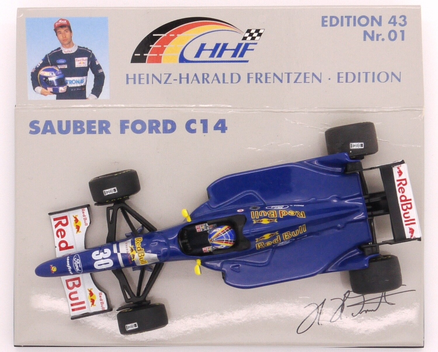 Super Rare BBR Completed 1 43 Sauber C14 29 Red Bull 1995
