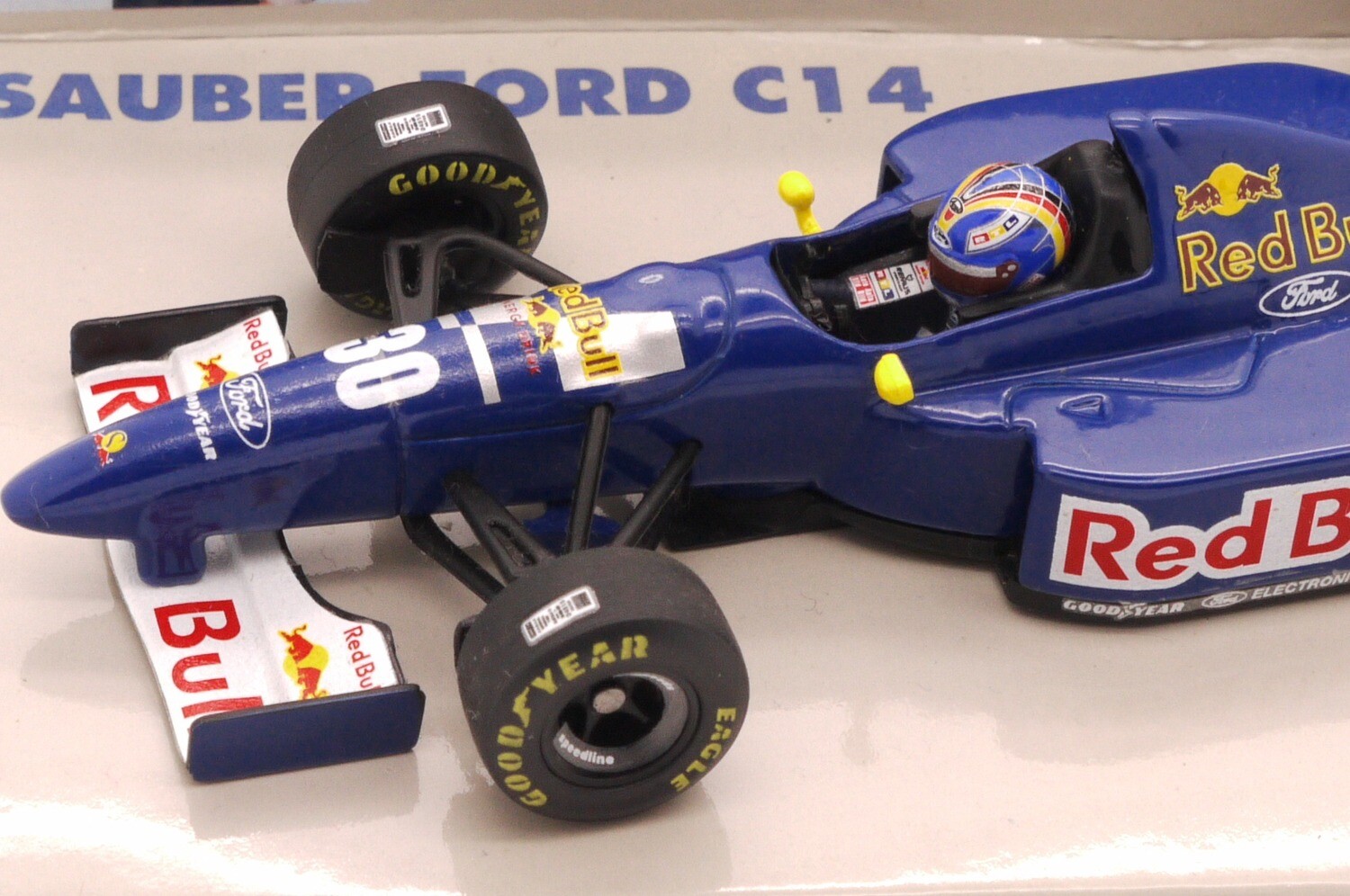 Super Rare BBR Completed 1 43 Sauber C14 29 Red Bull 1995