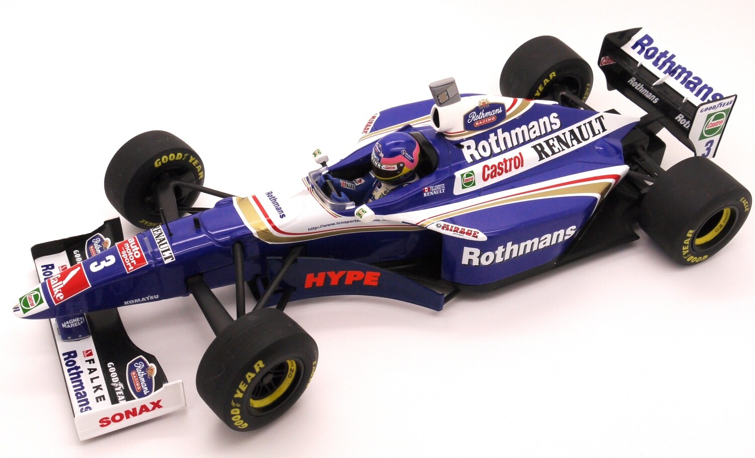 1997 Minichamps Rothmans Williams FW19 - J Villeneuve