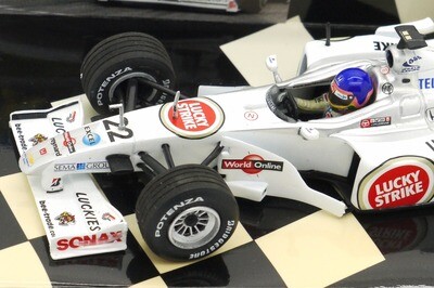 J.ヴィルヌーヴ BAR HONDA SHOWCAR 2000 タバコ仕様 J.ヴィルヌーヴ BAR HONDA SHOWCAR 2000 タバコ仕様