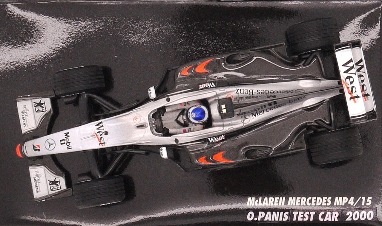 1:18 West McLaren Mercedes MP4-16 Coulthard Paul's Model Art