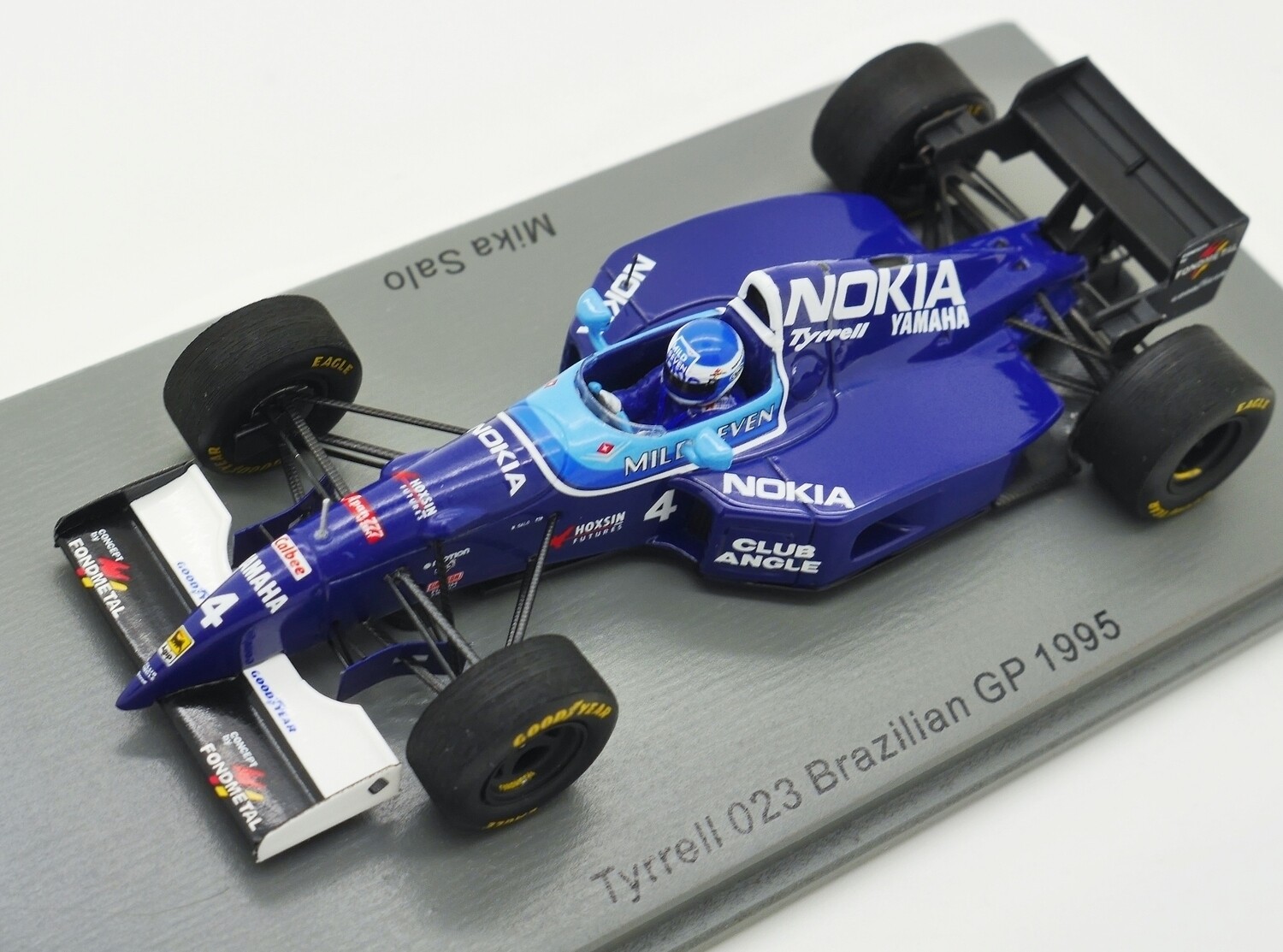 Amazon.co.jp: S6974 スパーク 1/43 ティレル 023#4 Brazilian