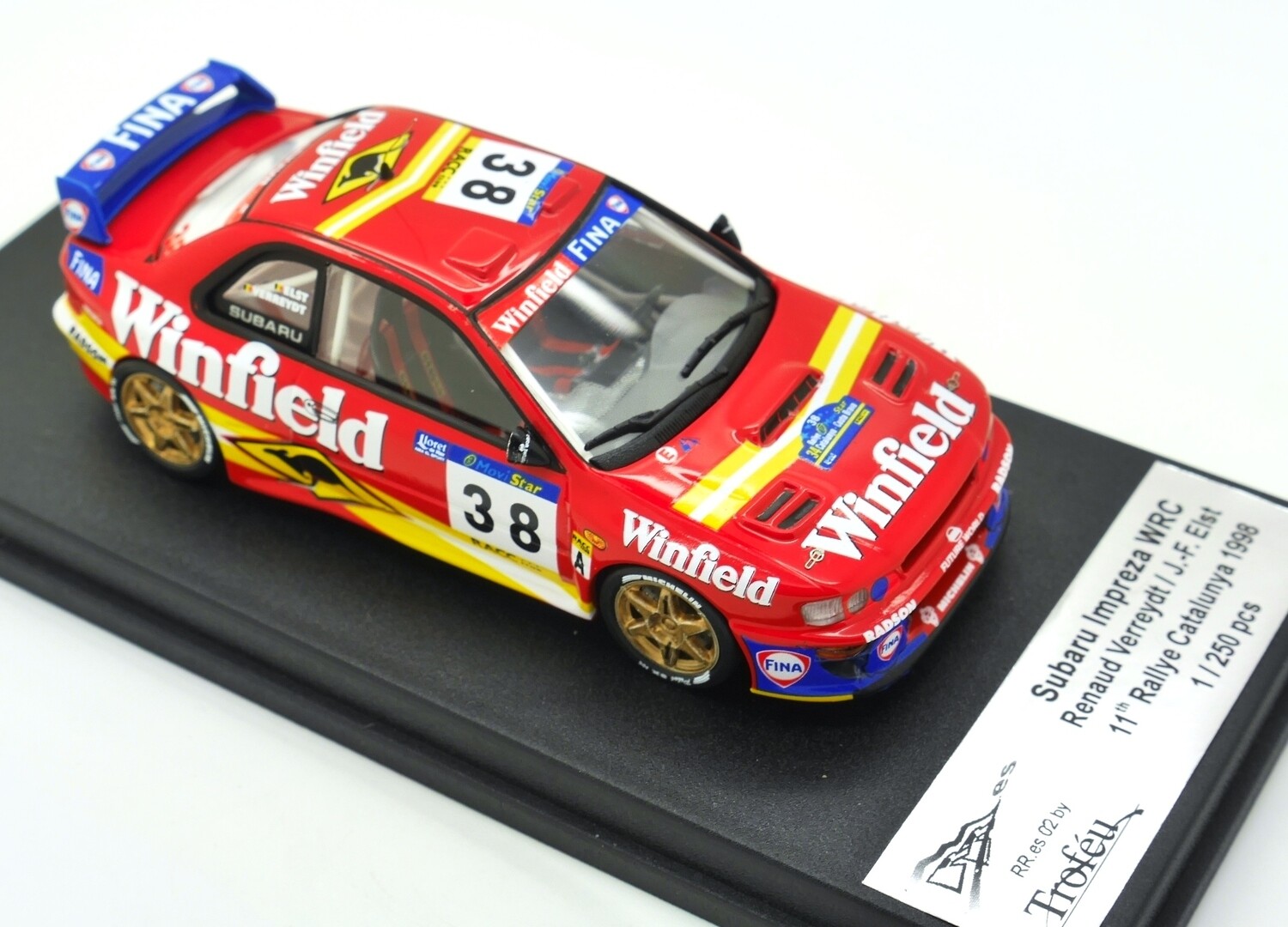 1/43 スバル インプレッサ ラリー カタルーニャ Subaru Impreza