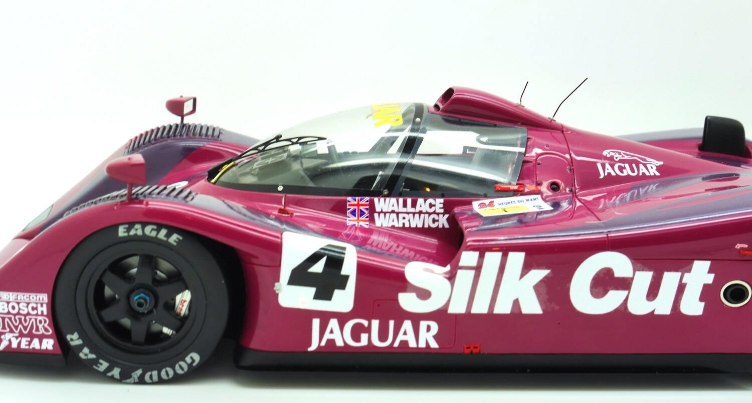 Jaguar XJR 14 1991 Silk Cut ミニカー Jaguar XJR 14 1991 Silk Cut ミニカー Collector - Jaguar XJR