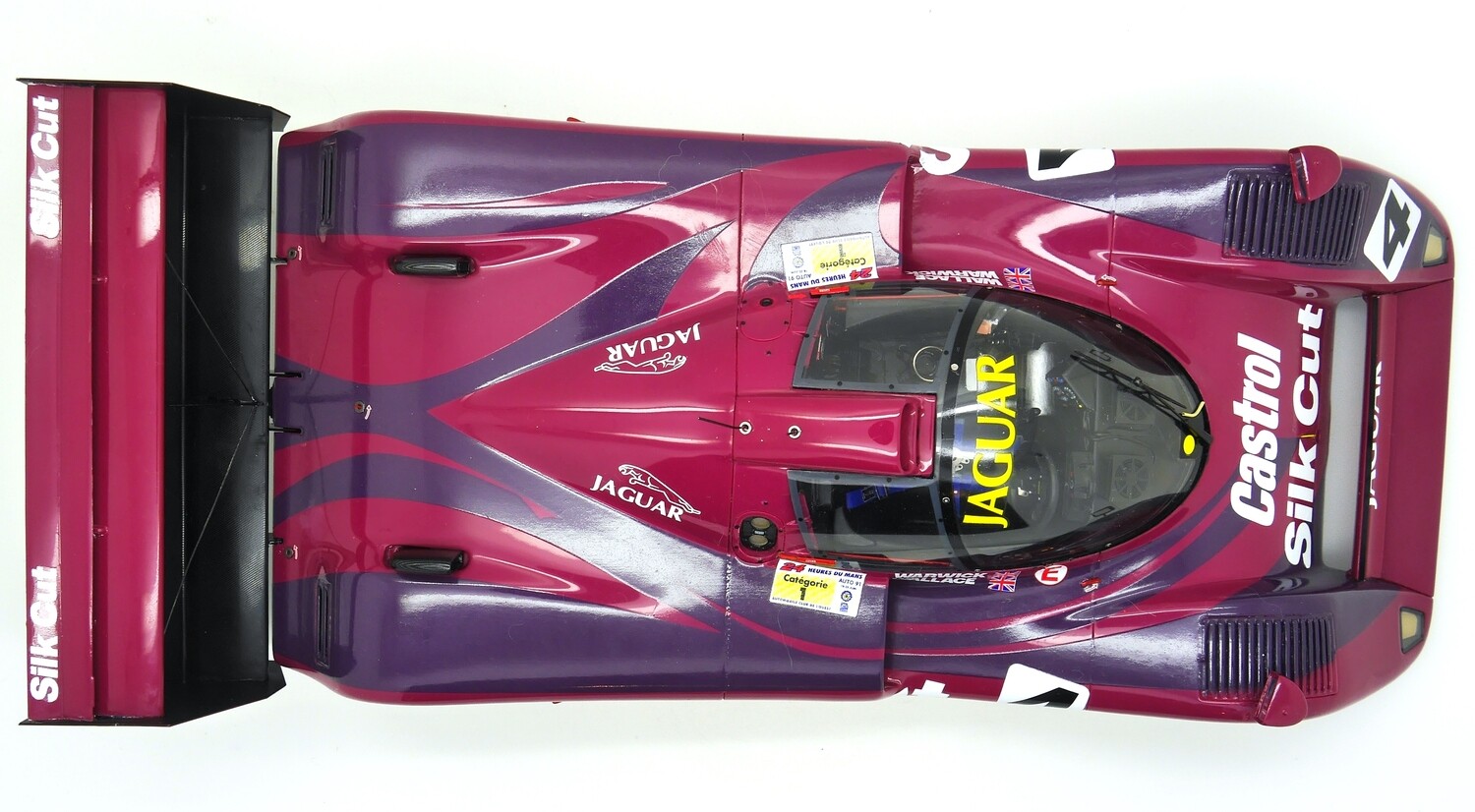 1991 Spark Silk Cut Jaguar XJR14 A Wallace & D Warwick Le