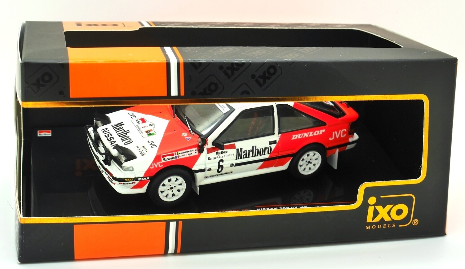 1987 IXO Marlboro Nissan 200sx A Ambrosino D LeSaux Rally