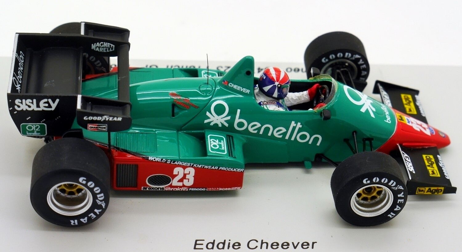 Alfa Romeo - スパーク 1/43 アルファロメオ 184T ブラジルGP 1/43 アルファロメオ 184T №23 ブラジルGP 4位 1984 エディー