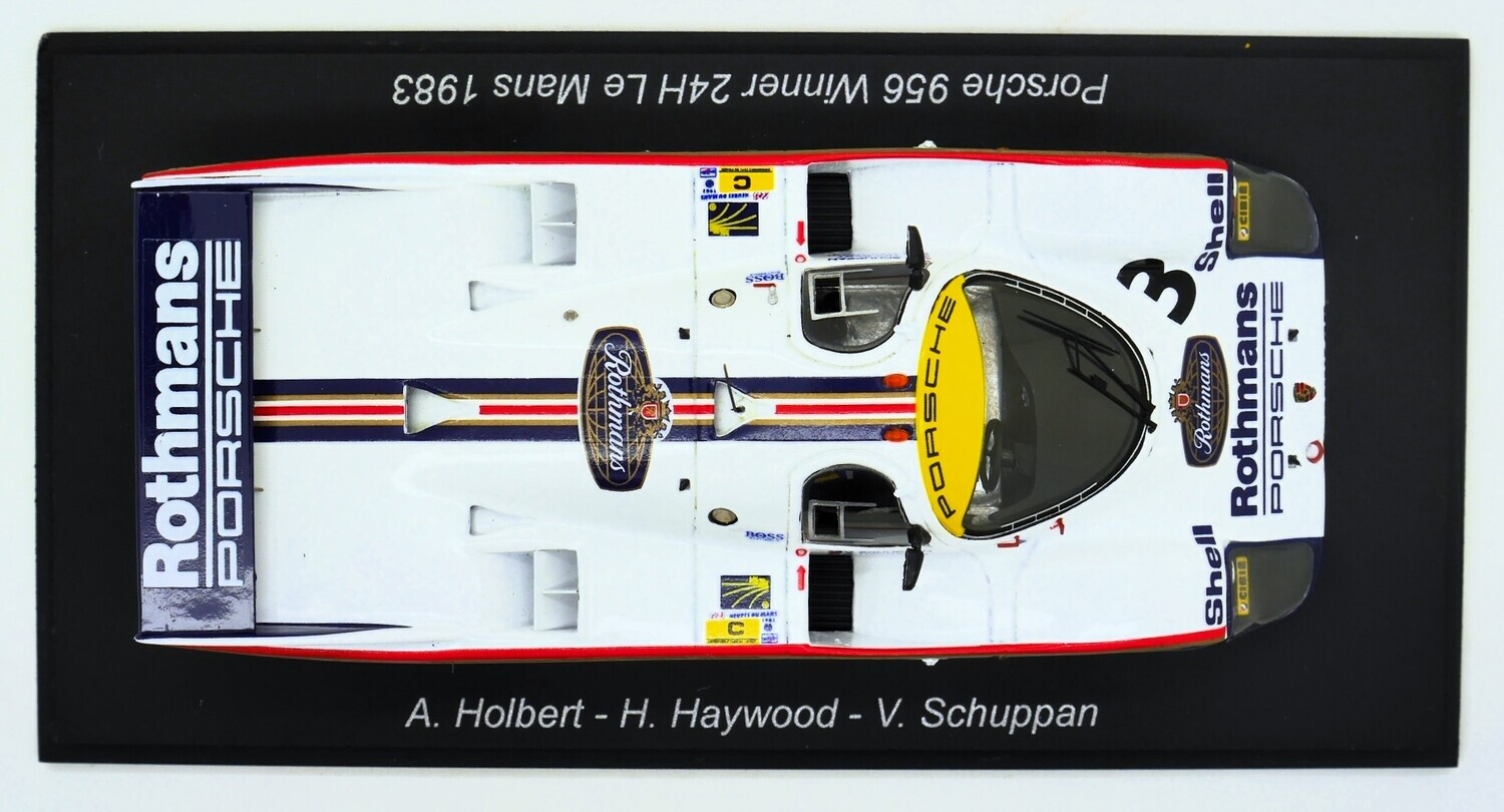 新品】ポルシェ ルマン スパーク spark Porsche 956 LH #3 当選