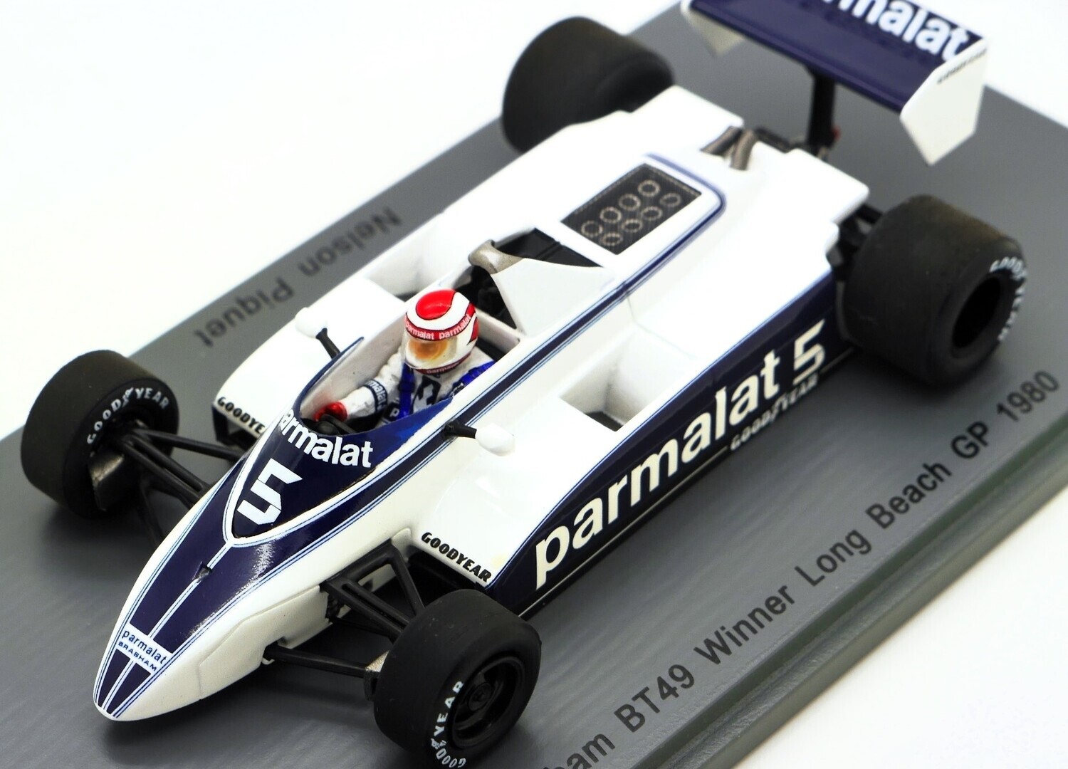 1980 Spark Brabham Ford BT49 N Piquet US G.P West Long beach 1/43