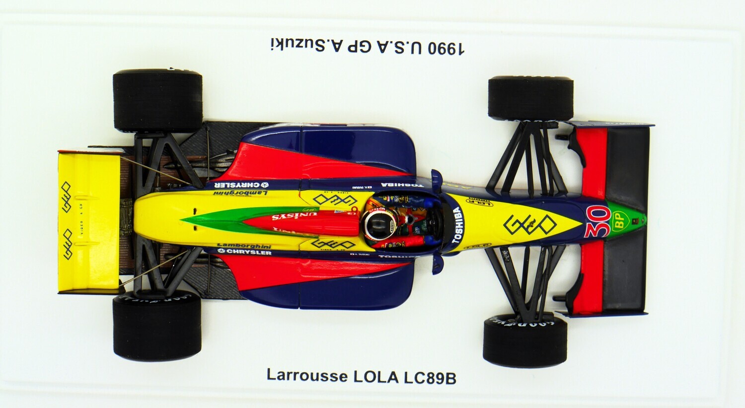 Amazon | 1/43 亜久里 spark Larrousse Lola LC89B Lamborghini