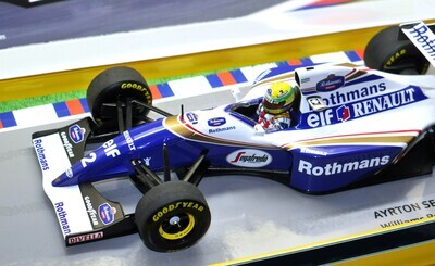ナマズ1/18 ウィリアムズ FW16 ウェザリング Rothmansセナ ナマズ1/18 ウィリアムズ FW16 ウェザリング Rothmansセナ 2025