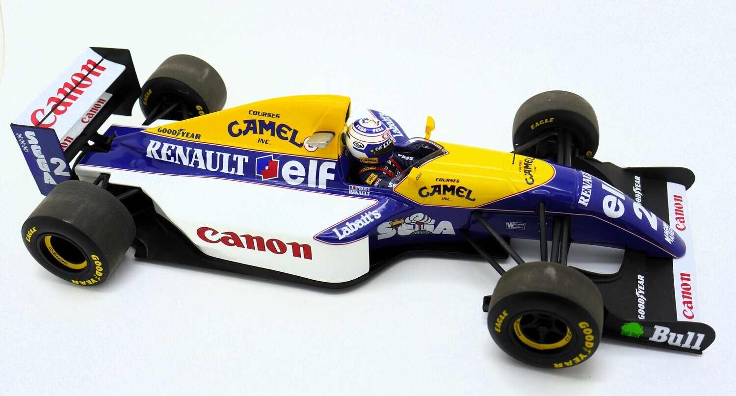 1/18 CAMEL Williams RENAULT FW15C プロスト Williams F1 FW15C #2 Alain Prost 1993 World Champion 1:18