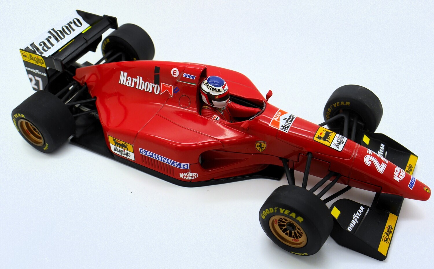1994 Minichamps Marlboro Ferrari 412T1 J Alesi Double rear