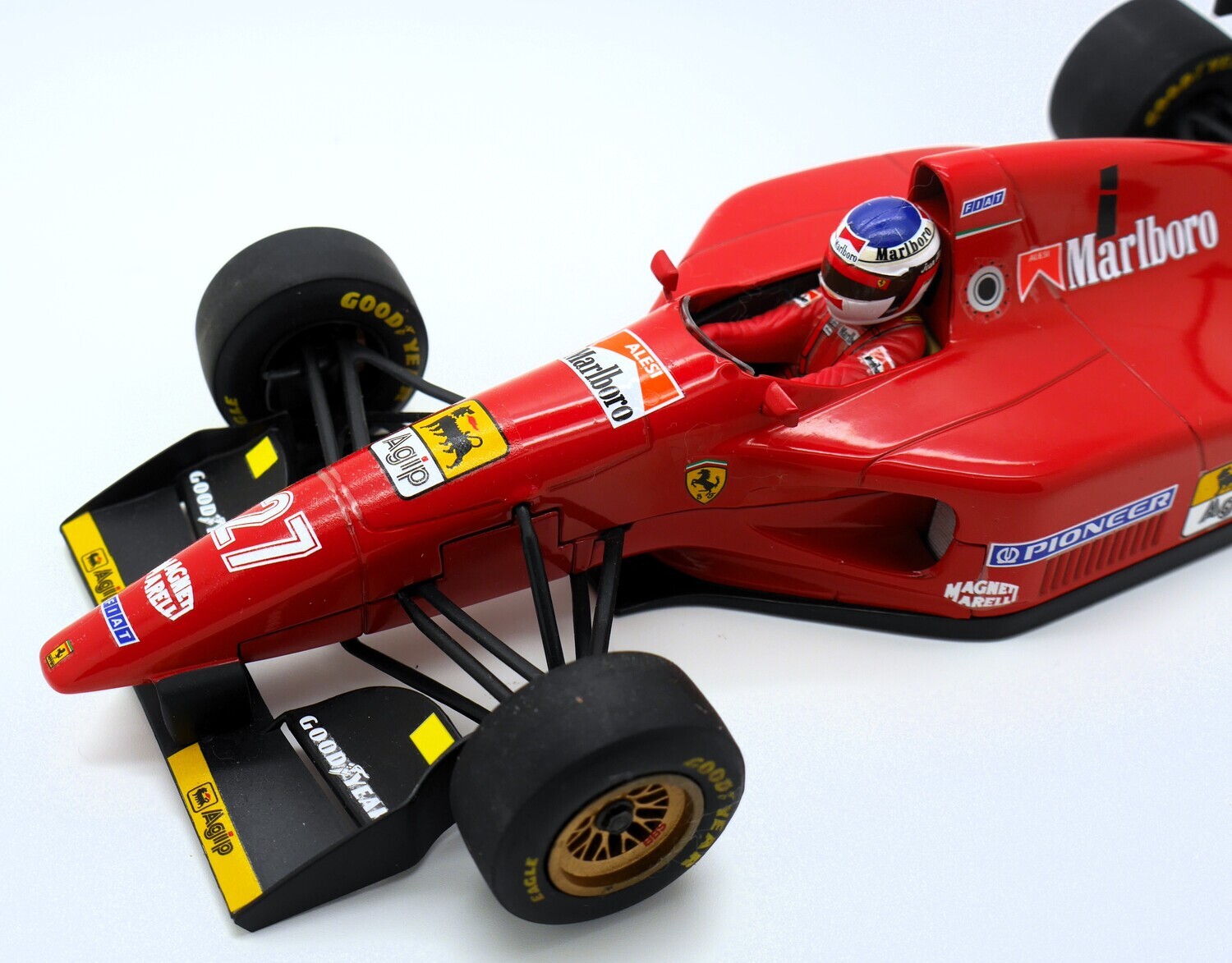 1994 Minichamps Marlboro Ferrari 412T1 J Alesi Double rear