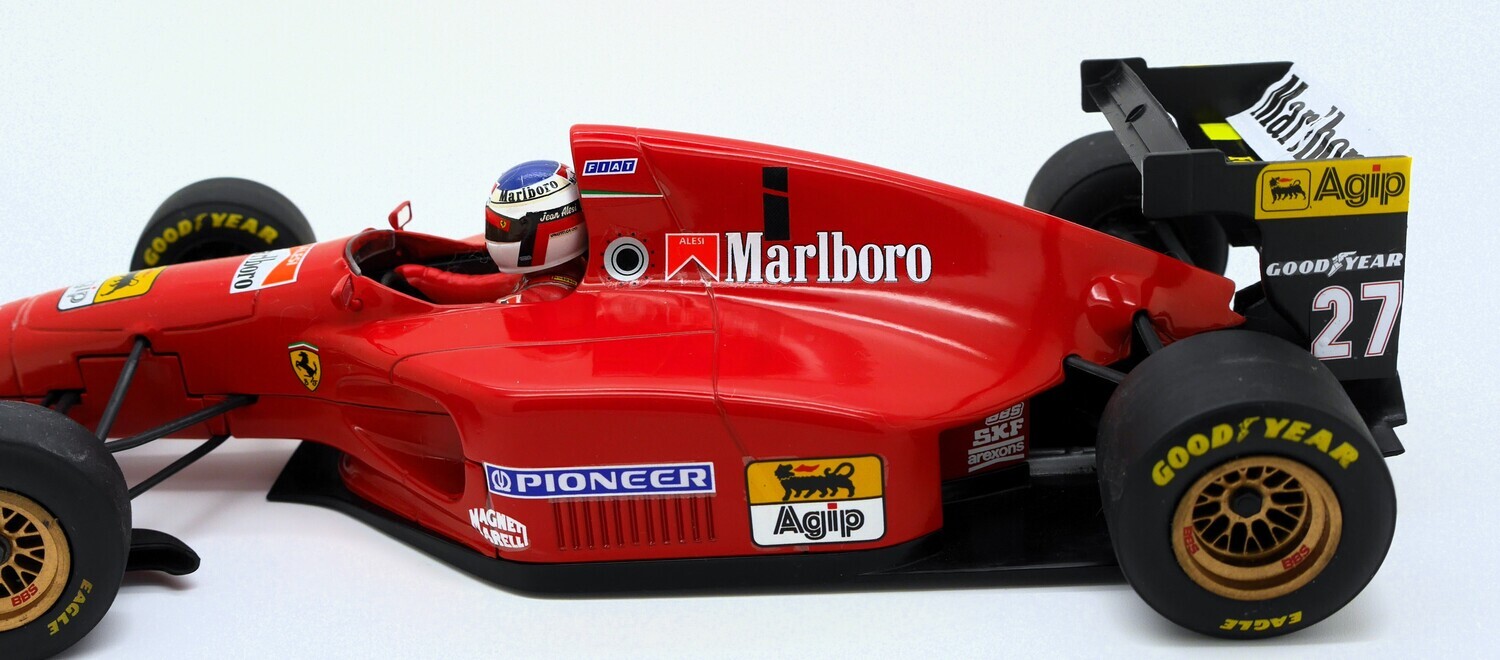 1994 Minichamps Marlboro Ferrari 412T1 J Alesi Double rear