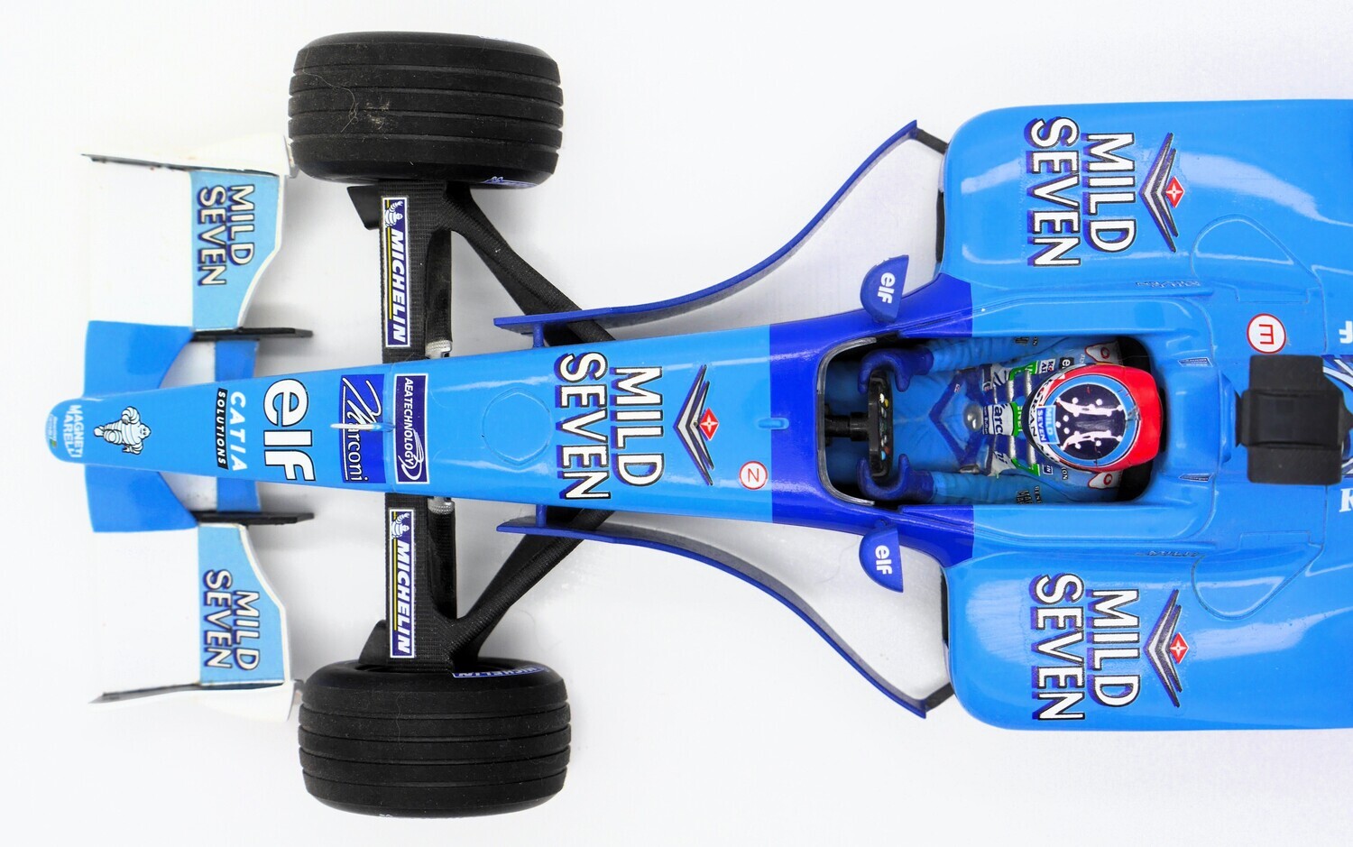 2001 Minichamps Mild Seven Benetton B201 F Alonso Test car