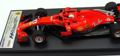 ミニカー Looksmart 1/43 Ferrari SF71H #5 2018 Ferrari SF71H Canadian GP 2018 Sebastian Vettel Winner 1:43