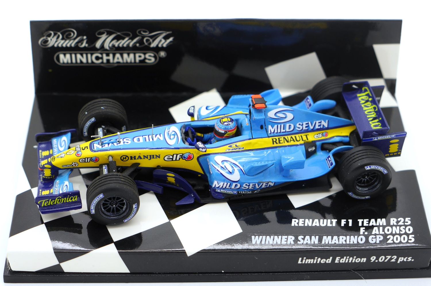 ミニチャンプス F1 1/43 ルノー R25 アロンソ ミシュラン別注 ミニチャンプス F1 1/43 ルノー R25 アロンソ ミシュラン別注