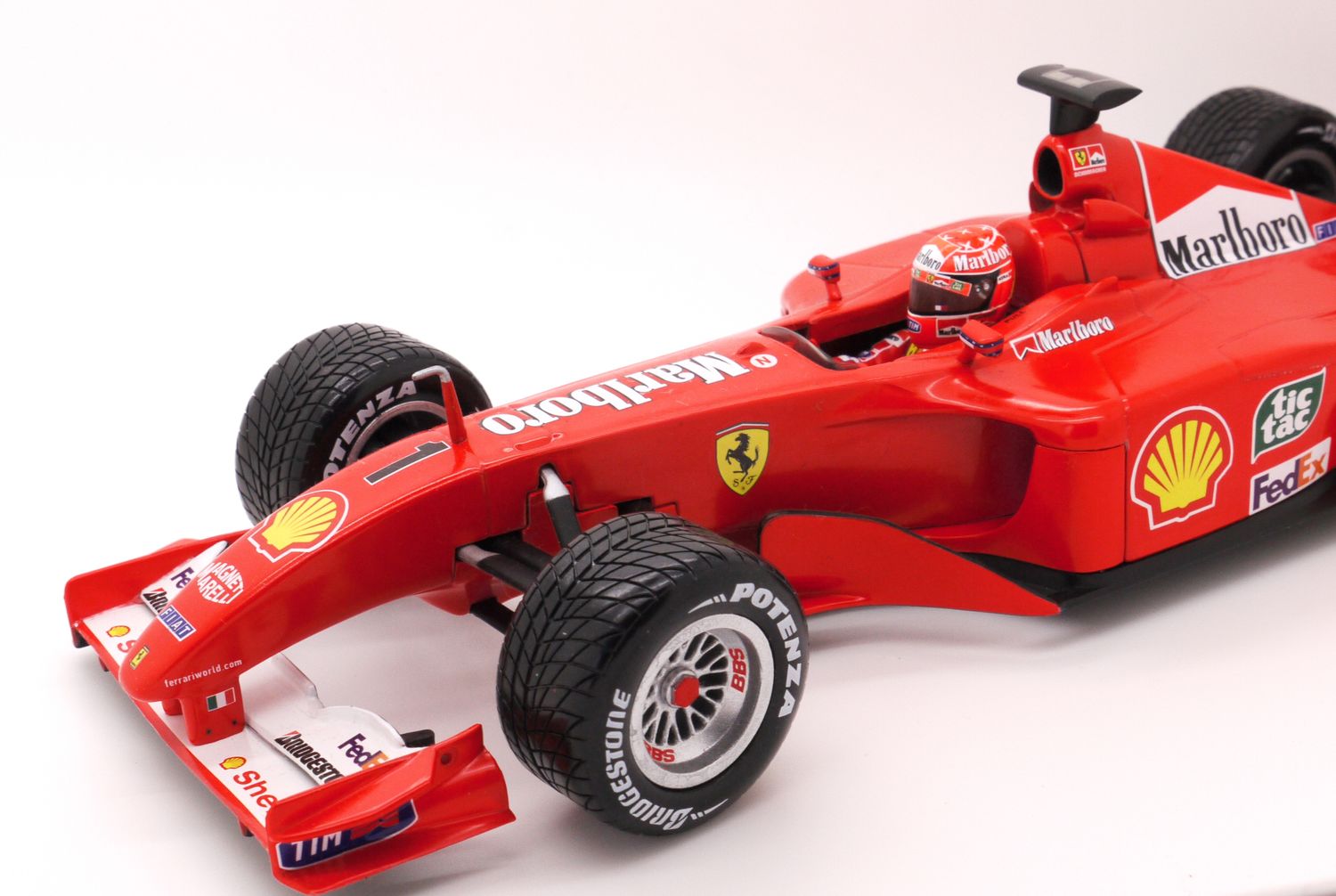 2001 Hot wheels Marlboro Ferrari F2001 M Schumacher King of the