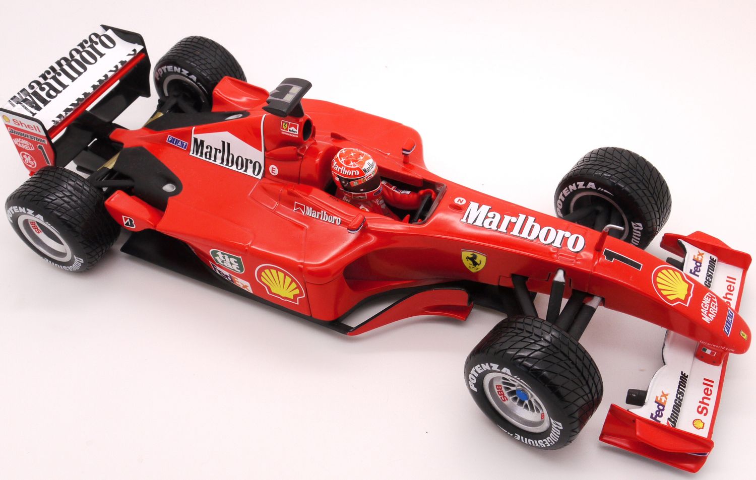 2001 Hot wheels Marlboro Ferrari F2001 M Schumacher King of