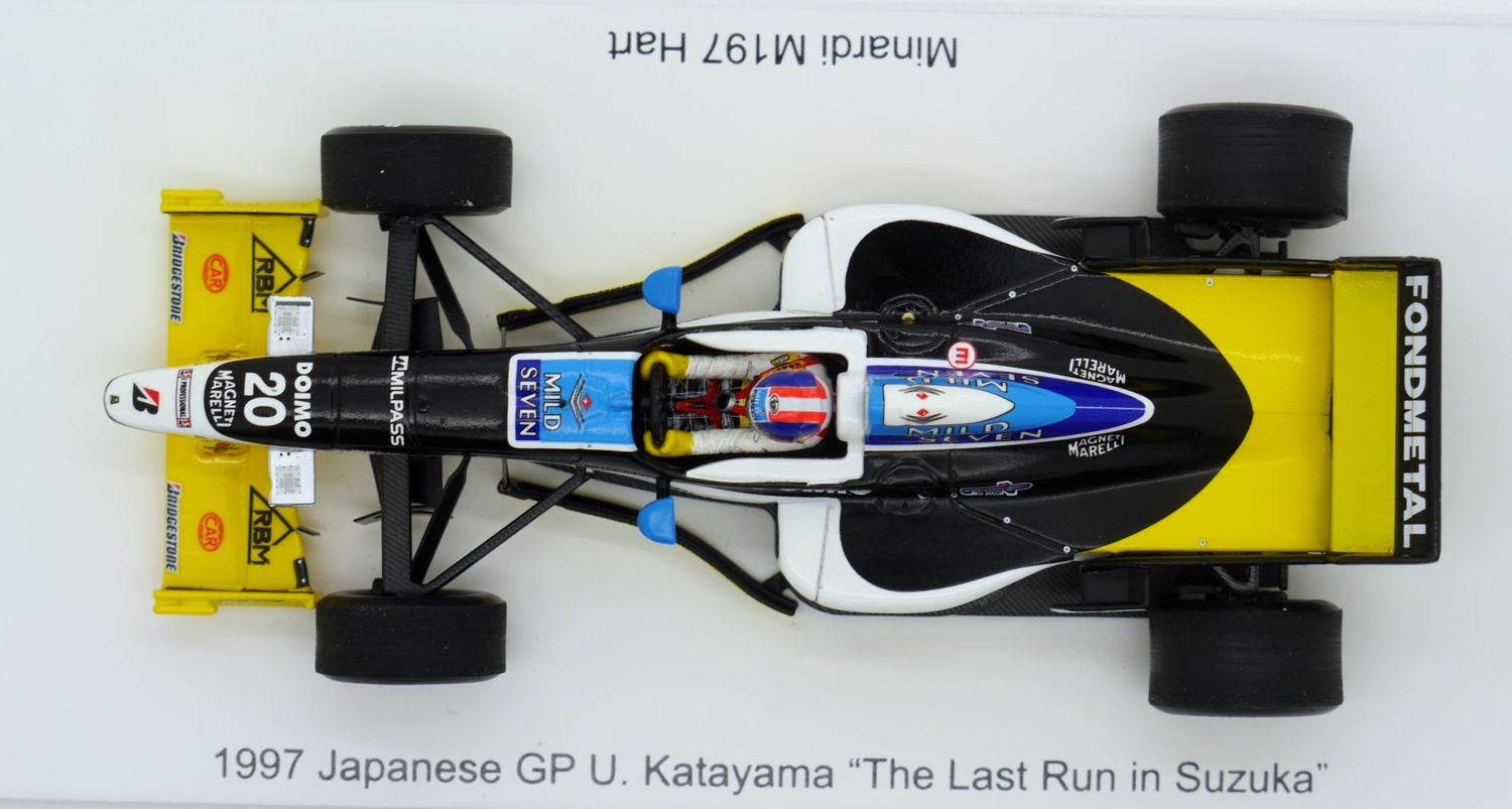 1997 Spark Mild Seven Minardi Hart M197 U Katayama Japanese