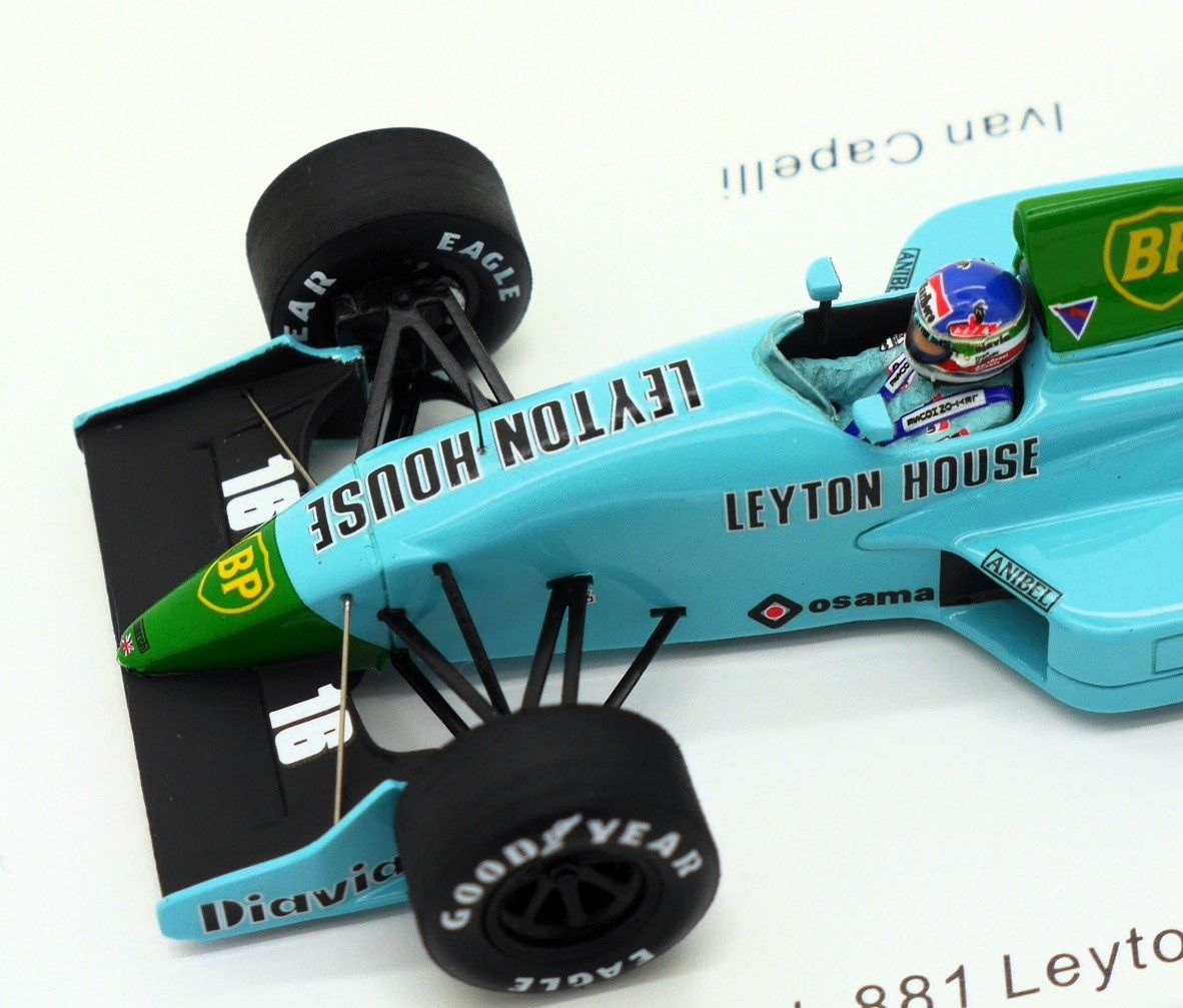 1989 Spark Leyton House March 881 - I Capelli - San Marino