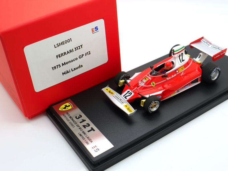 1975 Looksmart Ferrari 312t - N Lauda - Monaco GP - 1/43 scale