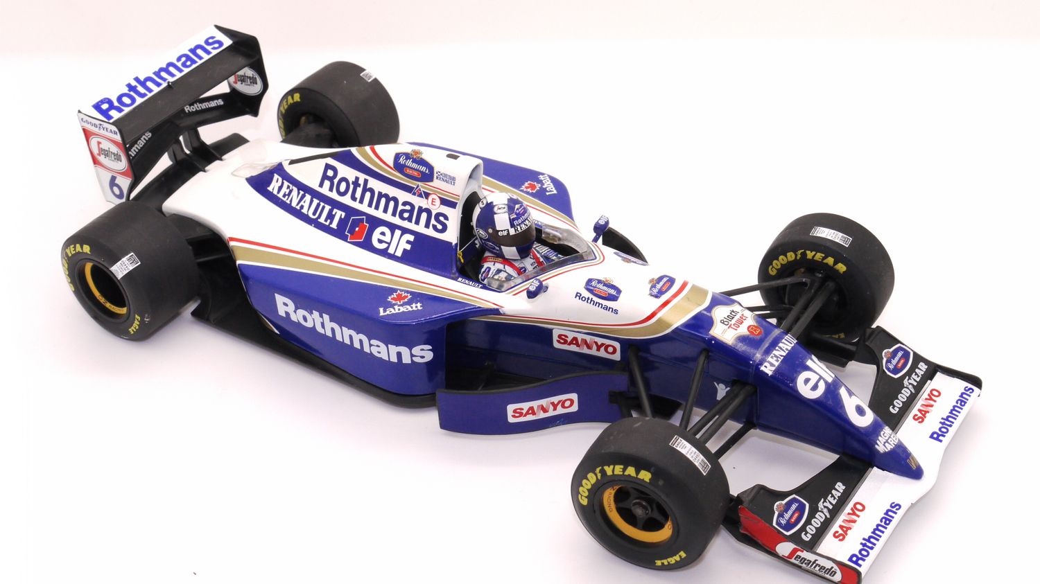 1995 Minichamps Rothmans Williams FW16c D.Coulthard -1/18 scale