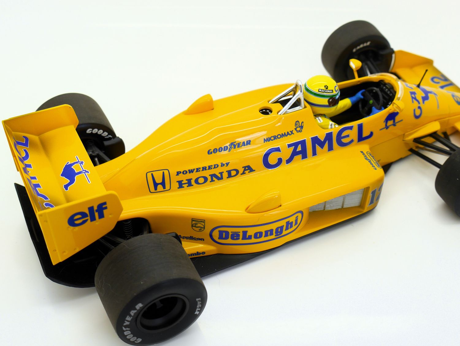 1987 Minichamps Camel Lotus 99T A Senna - 1/18 scale New release