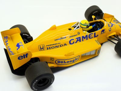 1987 Minichamps Camel Lotus 99T A Senna - 1/18 scale New release