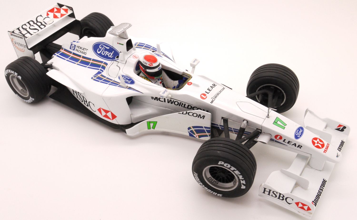 1999 Hot Wheels Stewart Ford SF03 J Herbert European GP 1/18 1999 Hot Wheels Stewart Ford SF03 J Herbert European GP 1/18