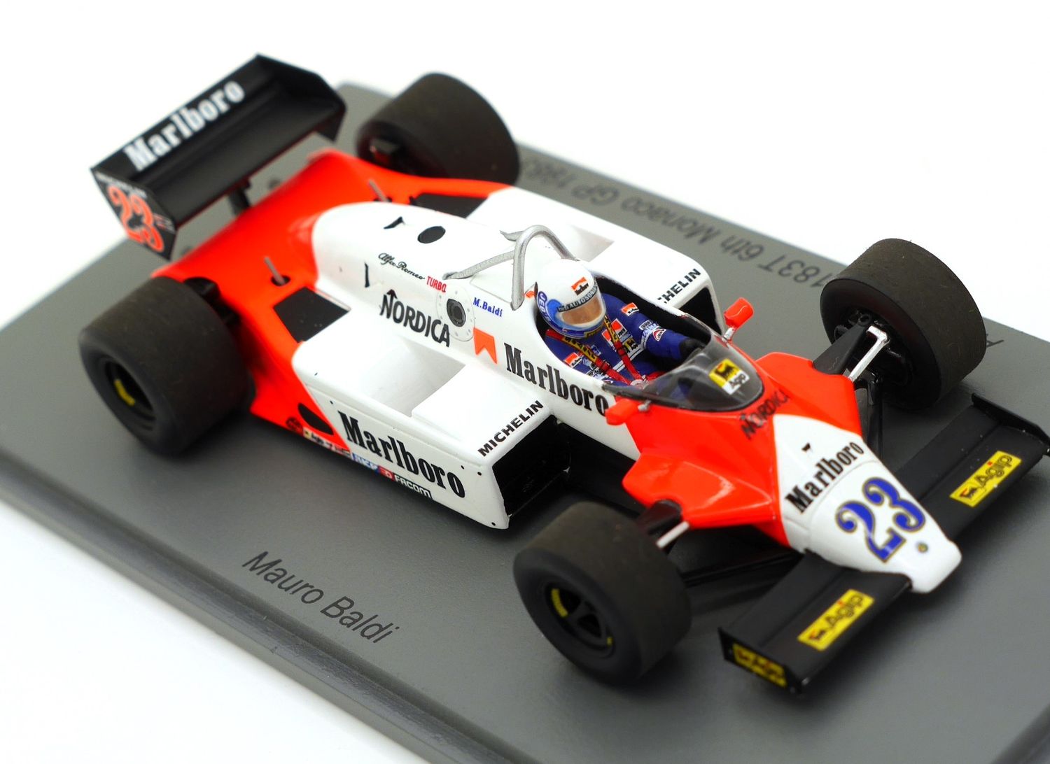 1983 Tameo Alfa Romeo 183t A.De.Cesaris South African gp -1
