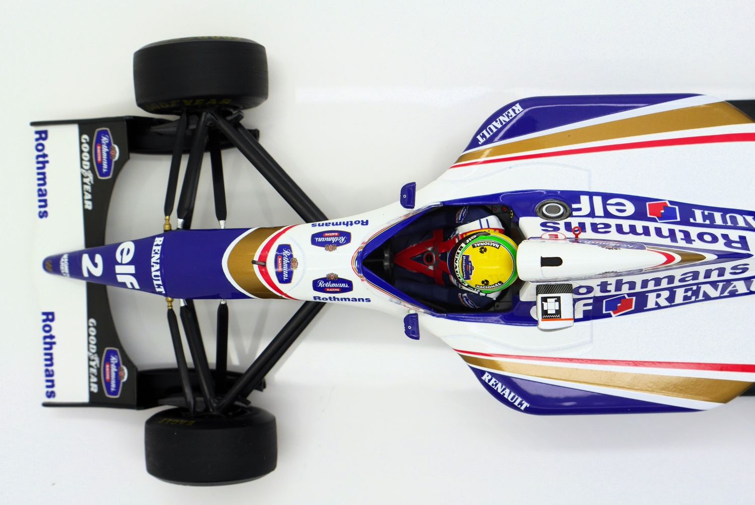 ナマズ1/18 ウィリアムズ FW16 ウェザリング Rothmansセナ ナマズ様専用1/18 ウィリアムズ FW16 ウェザリング Rothmansセナ