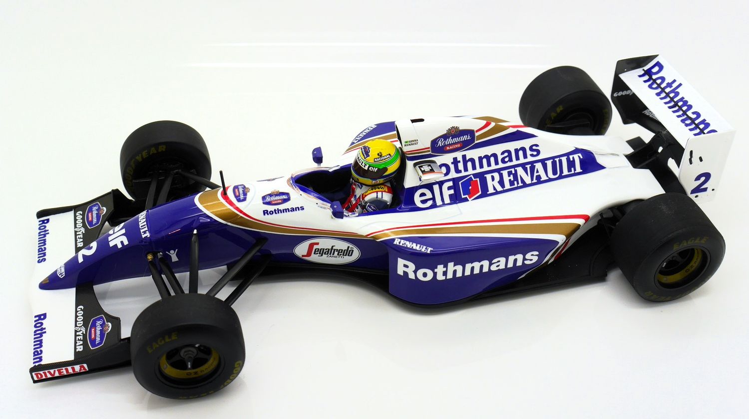 1994 New Minichamps Rothmans Williams FW16 A Senna San Marino GP
