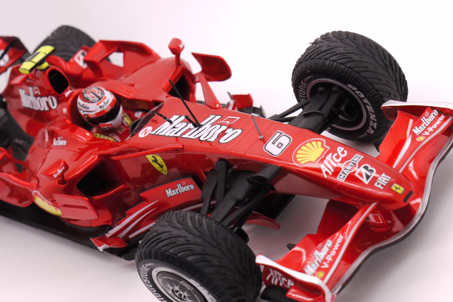 ミニカー Hot Wheels Ferrari F2007 1:18 Hot Wheels Racing Kimi Räikkönen Ferrari F2007 1/18 F1