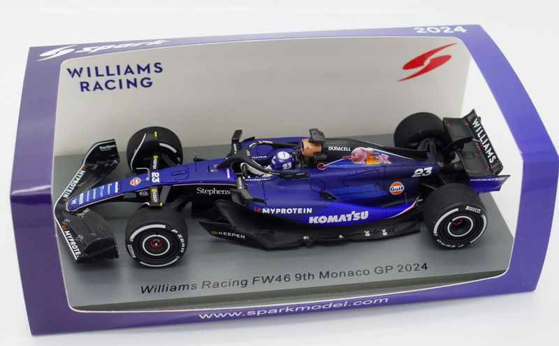 ミニカー MINICHAMPS 1/43 STR14 D.KVYAT Monaco GP MPC 1977 DODGE MONACO POLICE CAR THE JOKER GETAWAY CAR 1/25
